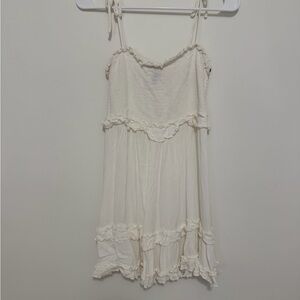 Forever 21 Cream Mini Dress